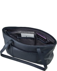 dunkelblaue Shopper Tasche aus Leder von Gerry Weber