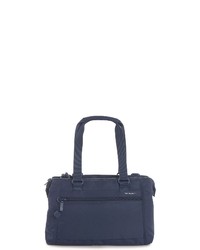 dunkelblaue Shopper Tasche aus Leder von Hedgren