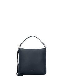 dunkelblaue Shopper Tasche aus Leder von Joop!