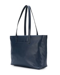 dunkelblaue Shopper Tasche aus Leder von DKNY
