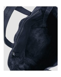 dunkelblaue Shopper Tasche aus Leder von Liebeskind Berlin
