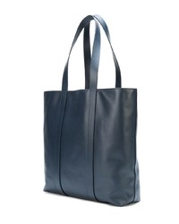 dunkelblaue Shopper Tasche aus Leder von Mansur Gavriel