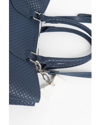 dunkelblaue Shopper Tasche aus Leder von ORSAY