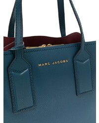dunkelblaue Shopper Tasche aus Leder von Marc Jacobs