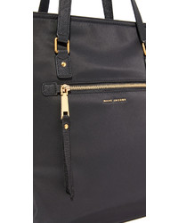 dunkelblaue Shopper Tasche aus Nylon von Marc Jacobs