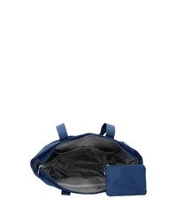 dunkelblaue Shopper Tasche aus Segeltuch von Hedgren