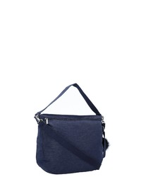 dunkelblaue Shopper Tasche aus Segeltuch von Kipling