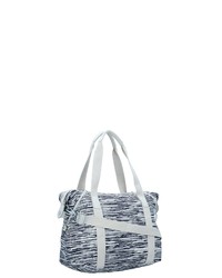 dunkelblaue Shopper Tasche aus Segeltuch von Kipling