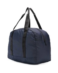 dunkelblaue Shopper Tasche aus Segeltuch von Ea7 Emporio Armani