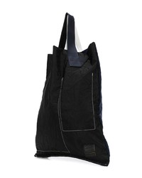 dunkelblaue Shopper Tasche aus Segeltuch von Marni