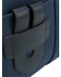 dunkelblaue Shopper Tasche aus Segeltuch von Tila March