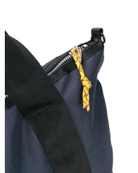 dunkelblaue Shopper Tasche aus Segeltuch von Bellerose