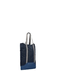 dunkelblaue Shopper Tasche aus Segeltuch von Vaude