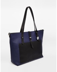 dunkelblaue Shopper Tasche von Fiorelli
