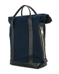 dunkelblaue Shopper Tasche von Sacai