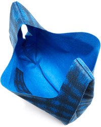 dunkelblaue Shopper Tasche von Maison Margiela