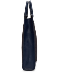 dunkelblaue Shopper Tasche von A.P.C.