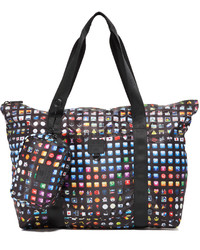 dunkelblaue Shopper Tasche