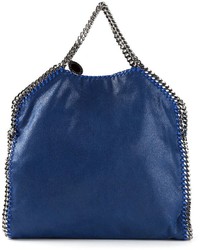dunkelblaue Shopper Tasche von Stella McCartney