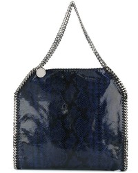 dunkelblaue Shopper Tasche von Stella McCartney