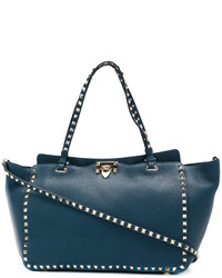 dunkelblaue Shopper Tasche von Valentino Garavani
