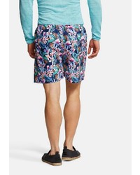dunkelblaue Shorts mit Blumenmuster von colours & sons