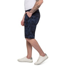 dunkelblaue Shorts mit Blumenmuster von JP1880