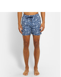 dunkelblaue Shorts mit Paisley-Muster von Etro