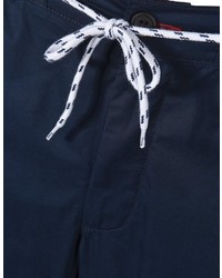 dunkelblaue Shorts von Big fashion