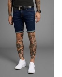 dunkelblaue Shorts von BRUNO BANANI
