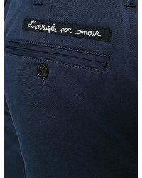 dunkelblaue Shorts von Gucci