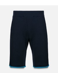 dunkelblaue Shorts von Christopher Kane