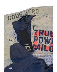 dunkelblaue Shorts von CODE-ZERO