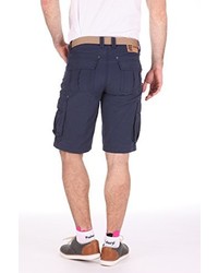 dunkelblaue Shorts von Exxtasy