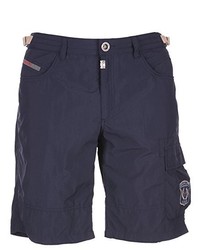 dunkelblaue Shorts von Exxtasy