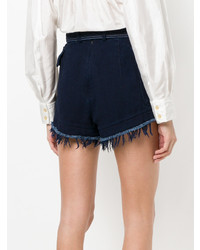 dunkelblaue Shorts von Philosophy di Lorenzo Serafini