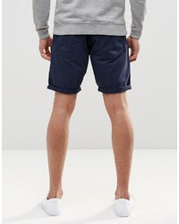 dunkelblaue Shorts von Jack and Jones