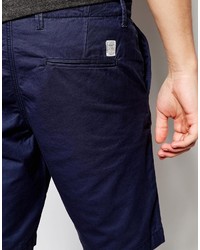 dunkelblaue Shorts von Jack and Jones