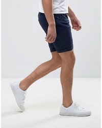 dunkelblaue Shorts von Jack and Jones