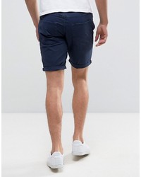 dunkelblaue Shorts von Jack and Jones