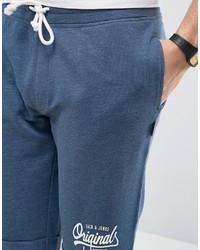 dunkelblaue Shorts von Jack and Jones