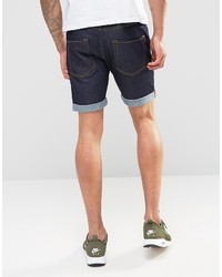 dunkelblaue Shorts von Jack and Jones