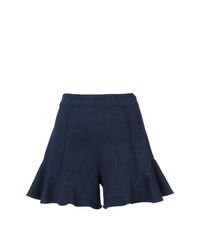 dunkelblaue Shorts von Josie Natori