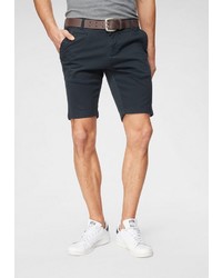 dunkelblaue Shorts von KnowledgeCotton Apparel