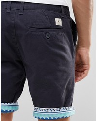 dunkelblaue Shorts von Bellfield