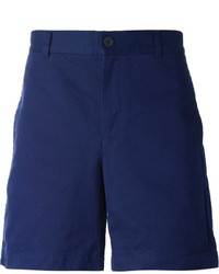 dunkelblaue Shorts von MAISON KITSUNÉ