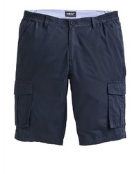 dunkelblaue Shorts von Men Plus by HAPPYsize