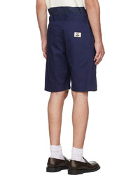 dunkelblaue Shorts von YMC