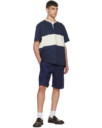 dunkelblaue Shorts von YMC