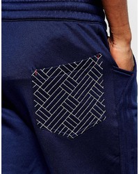 dunkelblaue Shorts von adidas